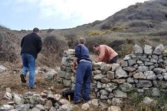 Dry Stone Wall Repairing on Gower