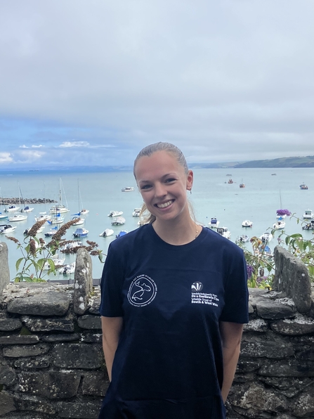 Photograph of Cerys Hartland, Marine Conservation Assistant